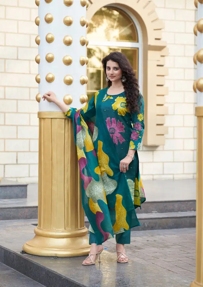 Dua By Yashika Digital Printed Cotton Dress Material Wholesale Shop In Surat
